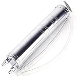 Material: Stainless steel body + Plastic Hose.