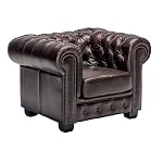 Woodkings® Chesterfield Sofa Set 1+2+3 Vintage Echtleder Couchset Bürosofas Polstermöbel Set antik Designsofa Set Federkern Unikat Herrenzimmer englisches Leder Stilsofa Clubsofa (antik braun) – Bild 2
