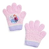 [テブクロイチバ] アナと雪の女王 キッズ のびのび 手袋 日本製 1710 (ピンク)