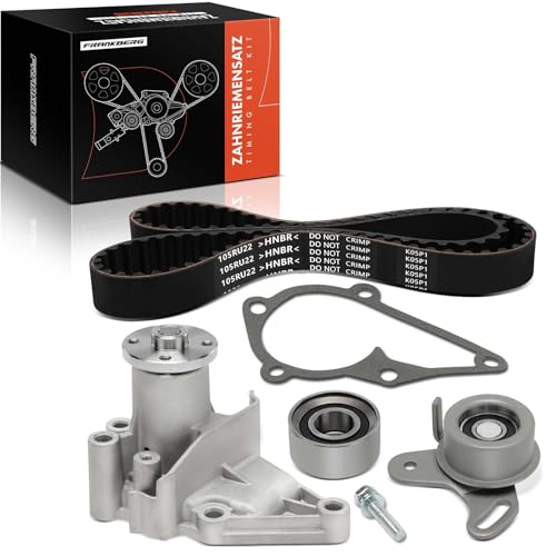 Frankberg Zahnriemensatz Zahnriemen mit Wasserpumpe Kompatibel mit Accent Coupe GK Elantra XD Getz Cerato Rio Replace# 7883-13220