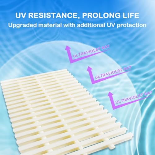 Solution de drainage de piscine contre l'eau stagnante grille en ABS - 6