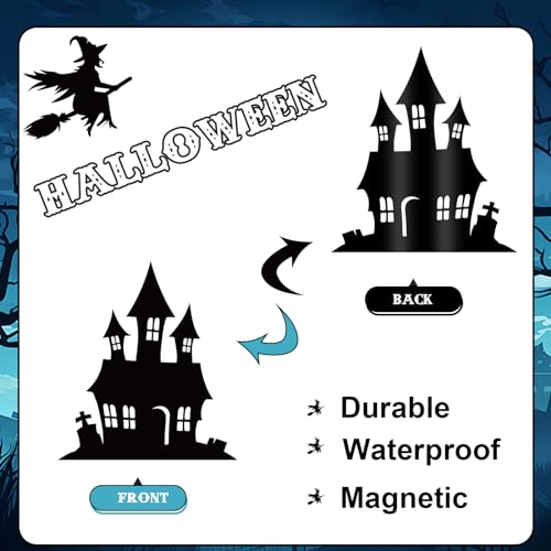 Imanes Decorativos Halloween 31 Piezas Temática Garage miniatura 3