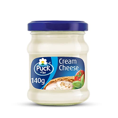 Puck Processed Cream Spread Cheese in Glass Jar 140 g