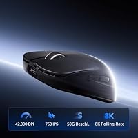 MCHOSE L7 Ultra kabellose Gaming-Maus, PAW3950, 42.000 DPI – Ansicht 2