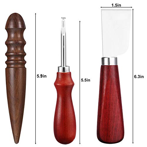 Honoson HONOSON-LEATHER KNIFE-K001 6 Pcs Leather Knife Set thumb #1
