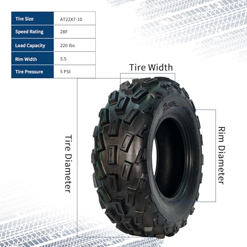 Garvee All-Terrain ATV Tires