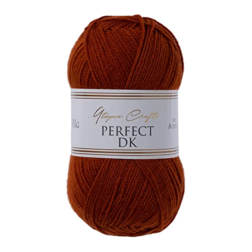 Utopia Crafts DK Double Knitting Yarn 100g (Cherry Wood)