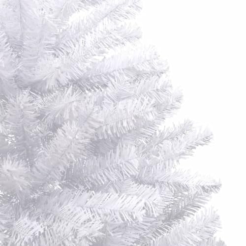 Árbol de Navidad artificial de 210 cm con bisagras que no pierde nieve 7