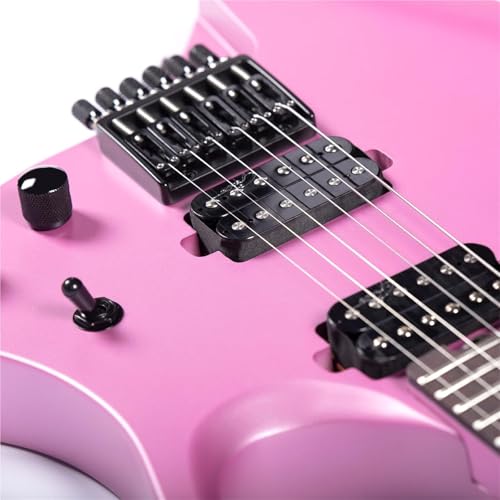Guitare électrique sans tête débutant solid body chevalet fixe stable