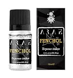 ARAE - Terpeno Puro Fenchol - 100% puro orgánico de grado alimenticio, fabricado en España, calidad GMP, 10ml