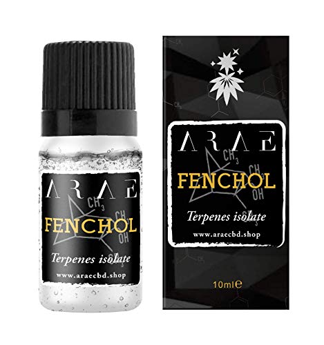 ARAE - Reines Terpen Fenchol - 100% reine Bio-Lebensmittelqualität, in Spanien hergestellt, GMP-Qualität, 10ml