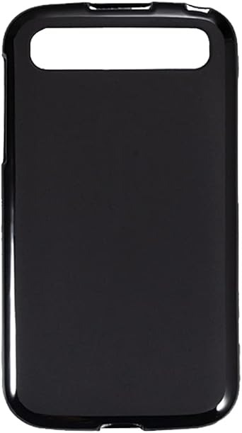 Soft Case Compatible with BlackBerry Classic Q20, Slim Shockproof Bumper Protective Back Cover, Anti-Scratch Flexible Shell, Grip-FriendlyBlack