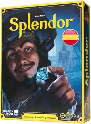 Asmodee | Splendor | Nueva Edición | Juego Familiar Estratégico | A Partir de 10 Años | De 2 a 4 Jugadores | 30 Minutos por Partida | Español | Ya disponible en tu tienda friki favorita! En mundofriki.es!