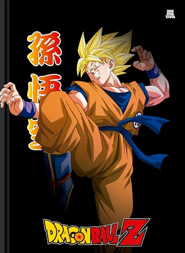 Caderno Brochura Animativa, Capa Dura, Dragon Ball, 80 Folhas, Pacote com 5 Unidades