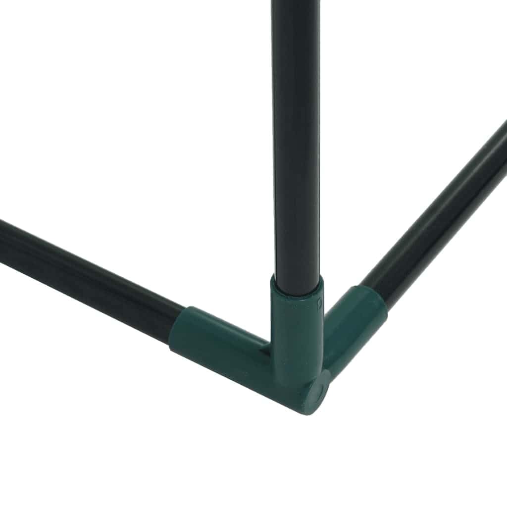 Invernadero túnel 200x80x170 cm con puerta con cremallera, estructura de acero recubierta de polvo y cubierta rip-Stop para plantas, fácil de montar y mover