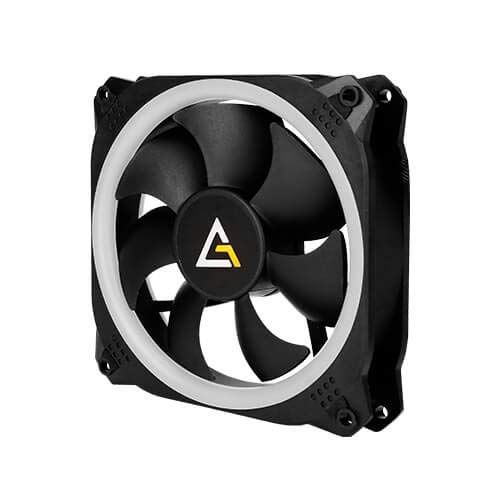 Image of Antec Prizm 120 ARGB 120mm Addressable RGB Case Fan- 5 in 1 Pack with Fan Controller (PRIZM 120 ARGB 5+C)