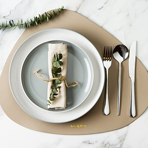 Gbhome Ceramic Dinnerware Sets,Double Color Glaze Plates And Bowls Set,Highly Chip And Crack Resistant | Dishwasher & Microwave Safe | Round Dishes Set Service For 4 (12Pc)-White&Grey #TOP4