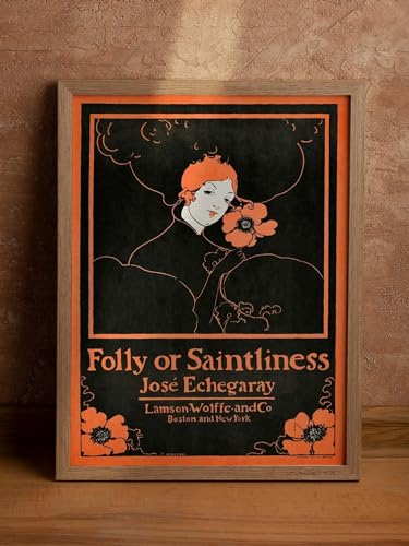 Impression Giclée Folly Or Saintliness Ethel Reed pour une déco salon A2