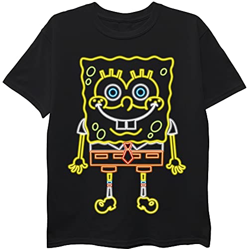 Tee shirt Bob l'Éponge garçon Nickelodeon en coton confortable