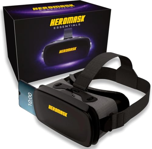 Heromask Essentials VR Headset for Phone · 3D Films & 360° Videos