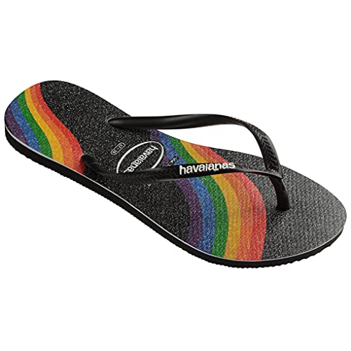 Chinelo Slim Pride, Havaianas, Feminino, Preto, 37/38