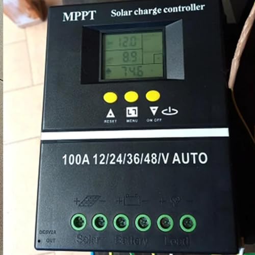 Régulateur solaire double USB multifonction pour villa et caravane