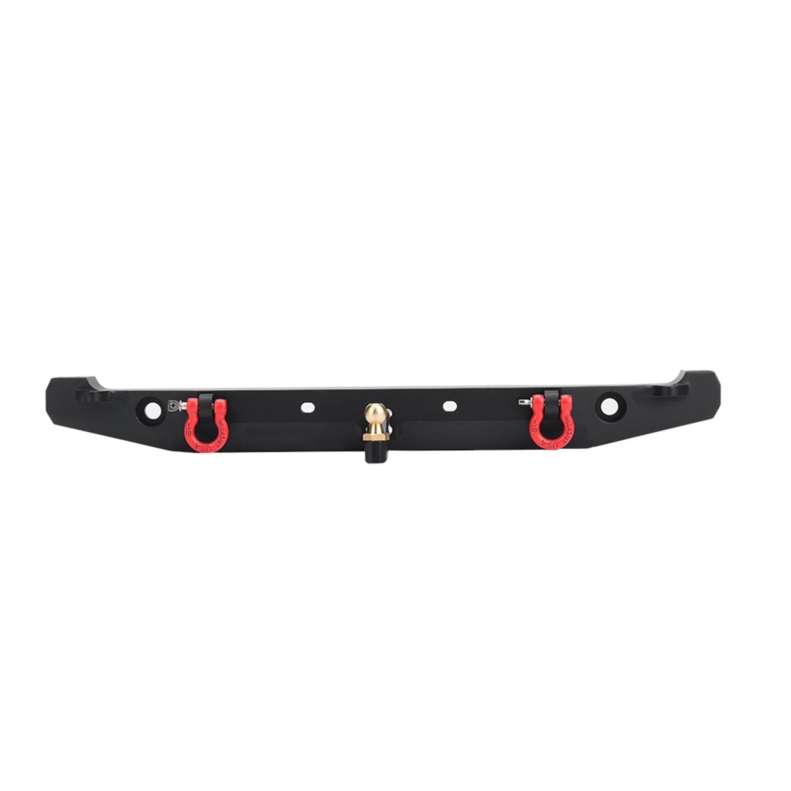 Paraurti RC per SCX10 II 90046 Parte di Auto Crawler RC Bumper Posteriore Metallo con Accessori per Aggiornamenti delle Luci