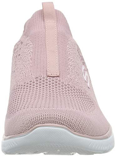 Image of Skechers Knit Slipon Womens Casual Sneakers Purple, 6