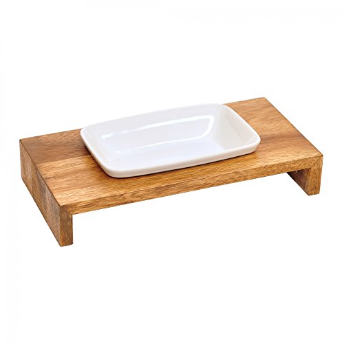 Replus | Futterstation Siam in Teak | 1 x 0,25 l