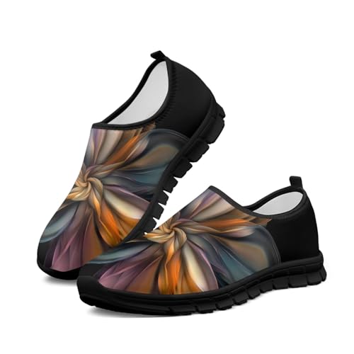 JoyLamoria House Shoes for Women Indoor Outdoor Business Flat Casual Wide Holiday2