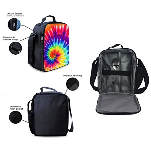 Bulopur Guinea Pig Rose Backpack Kids Children School Bag Sets, Hamster Insulated Thermal Lunch Boxes Pencil Case For Teen 6 Pack, Sunflower Sports Water Bottle Accessories #TOP5