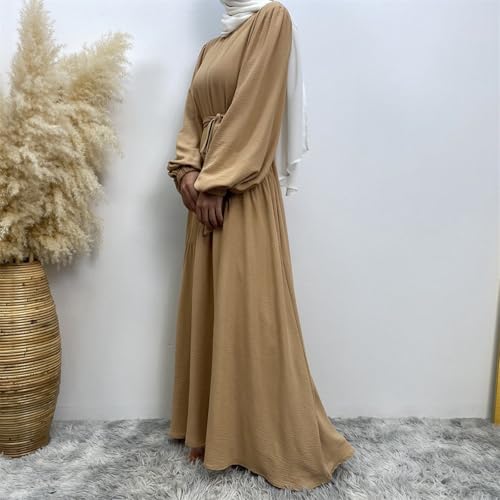 Robe musulmane ample avec hijab pour faciliter la prière arabe