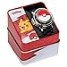 Pokémon Spinner Top Analog Watch for Kids – Features Iconic Poké Ball Spinner, Silver Metal Case, Comfortable Silicone Strap, and Pikachu Dial Art, Perfect for Pokémon Fans and Collectors