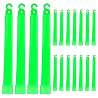 Kimimara 18 Premium Leuchtstäbe Grün – Ultra Bright Knicklichter mit Lanyard für Hochzeit, Militär, Camping, Halloween, Weihnachten, Partys & Outdoor-Events