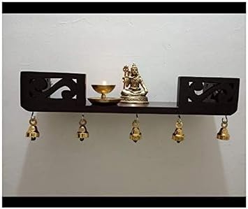 Home Temple 45.7 x 15.2 x 8 cm, Brown