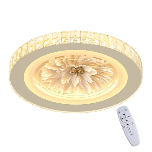 taseca 19-Inch Crystal Ceiling Light
