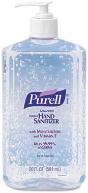Advanced Instant Hand Sanitizer, 20oz Pump Bottle, 1Each