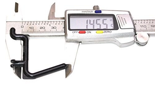 Plastic L Style Peg Board Hook Kit | Garage Tool Craft Jewelry Storage Pegboard Organizer (50, Black) #TOP6