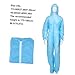 ROMISBABA Protective Elastic Labor Suit Hood for Dust Chemical Nonwoven Height for Industrial Use and Safety