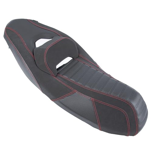 Coussin de selle complet pour moto NMAX 125 155 passager conducteur rouge 2021 2024