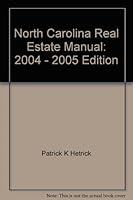 North Carolina REal Estate Manual (2008-2009) 0970490747 Book Cover