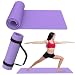 POPYS® Esterilla Yoga Antideslizante de 8mm con Correa de Transporte