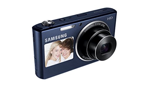 Image of Samsung DV150F 16.2MP Smart WiFi Digital Camera with 5X Optical Zoom and 2.7-inch Front and 1.5-inch Rear Dual LCD Screen (Black), 4GB Card, Camera Case