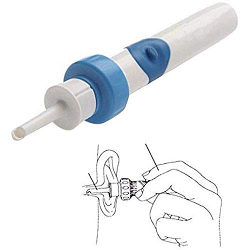 SHOUJIK Nettoyant Oreille Adulte pour Kit de Nettoyage Oreille Électrique pour Les Oreilles avec 2 Nouveaux Embouts De Rechange Brosse pour Adultes Et Enfants Cover