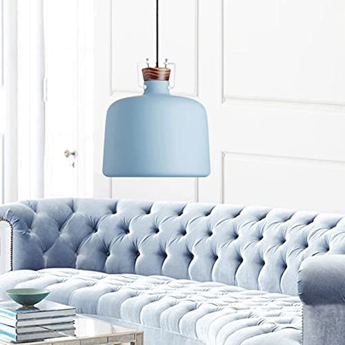 Plafonnier LED élégant scandinave en métal noir, luminaire décoratif haut de gamme 32 cm