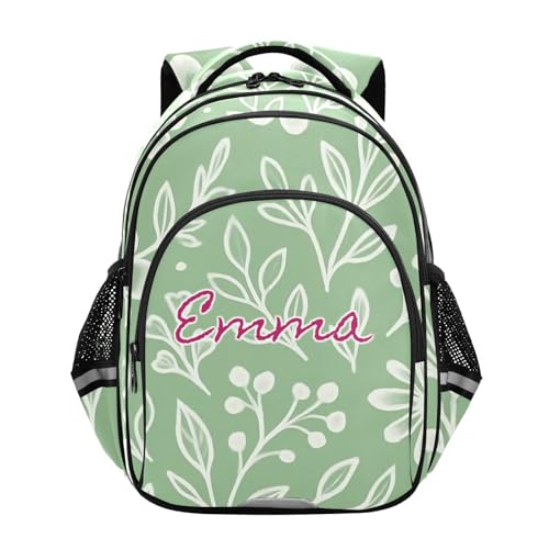 Sac à dos d'école vert sauge pour soulager les épaules des élèves de primaire