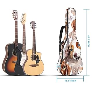 Housse rembourrée imperméable en tissu Oxford pour guitare avec bandoulière réglable - Les Beatles, Paul McCartney, John Lennon, RIngo Starr, George Harrison Housse rembourrée imperméable en tissu Oxford pour guitare avec bandoulière réglable – Image 5