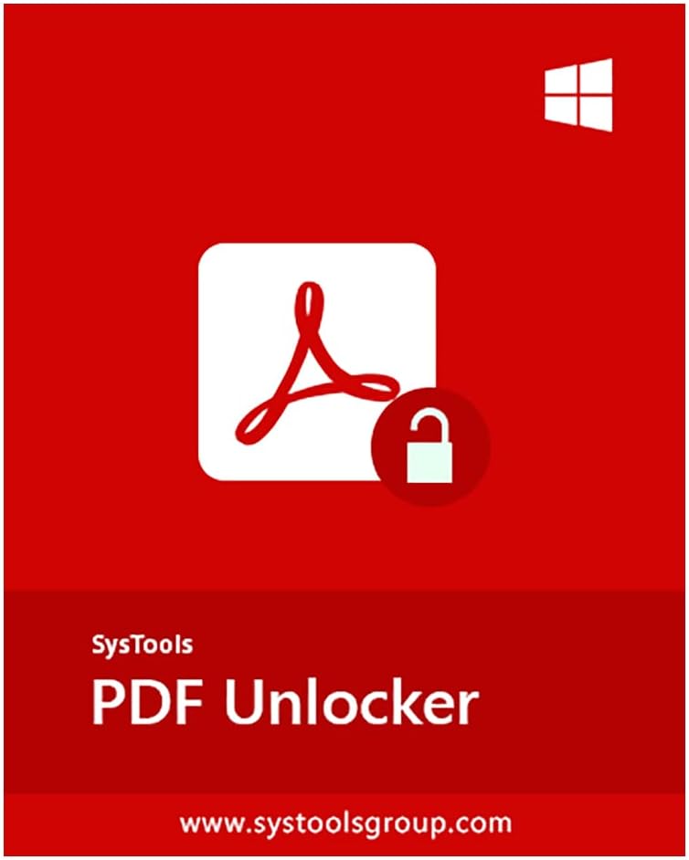 SysTools PDF Unlocker (Email Delivery-No CD)