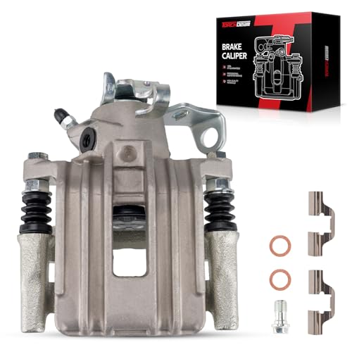 Image of Torchbeam Rear Brake Caliper Left for Volkswagen 2001-2004 Jetta, Audi 2000-2006 TT Quattro, Volkswagen 2005 Jetta 1.9T, Rear Left Caliper Replace # 19B2575
