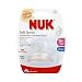 Nuk Replacement Spouts Clear Silicone - 9 Pack